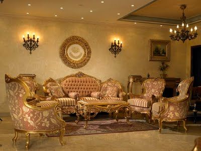 Antique & Italian Classic Furniture: Coolest Gold Leaf Furniture .