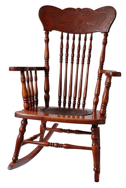 Antique wooden rocking chair | Antique rocking chairs, Wooden .