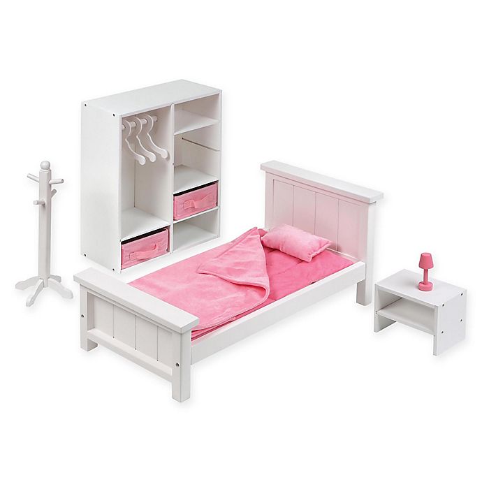 Badger Basket Doll Bedroom Furniture Set in White | buybuy BA