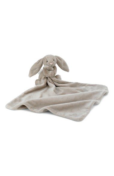 Jellycat 'Bunny Soother' Blanket | Jellycat, Baby comforter, New .
