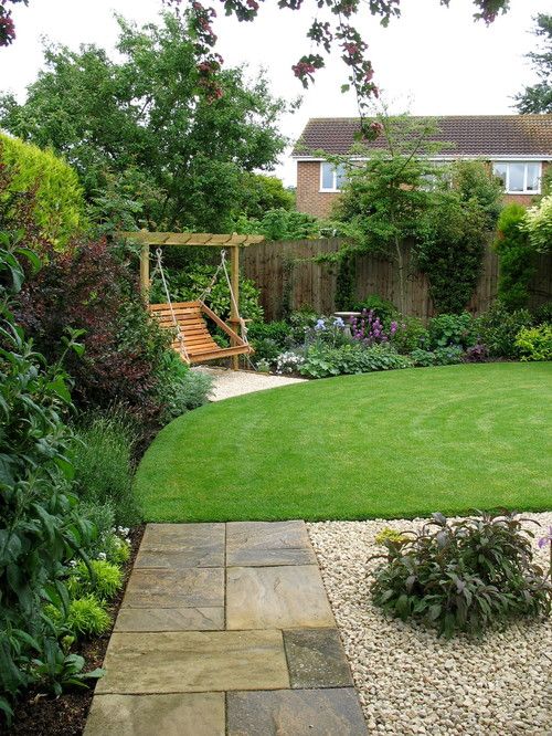 Lovely Backyard garden landscaping design. | Backyard landscaping .