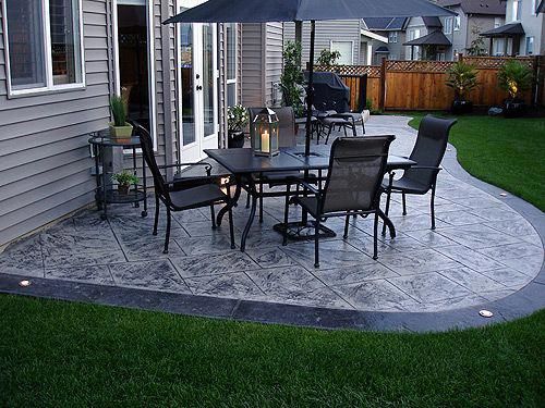 stamped concrete patio designs | Click Here to get a stamped .