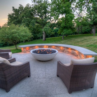 75 Beautiful Stamped Concrete Patio Design Ideas & Pictures | Hou
