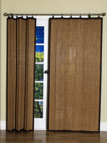 Woven Bamboo Blackout Panel | Sustainable Window Pan
