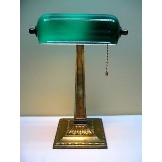 Antique Bankers Lamp - Ideas on Fot