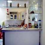mini bar partition | Bar counter design, Home bar designs, Home .