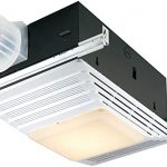 Broan-NuTone 655 Bath Fan and Light with Heater, 70 CFM 4.0 Sones .