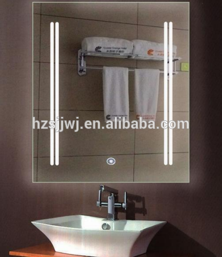 Touch Screen Bathroom Mirror LED Light for Makeup with customized .