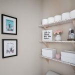 Adding Storage Over the Toilet {Water Closet Makeover} - Polished .