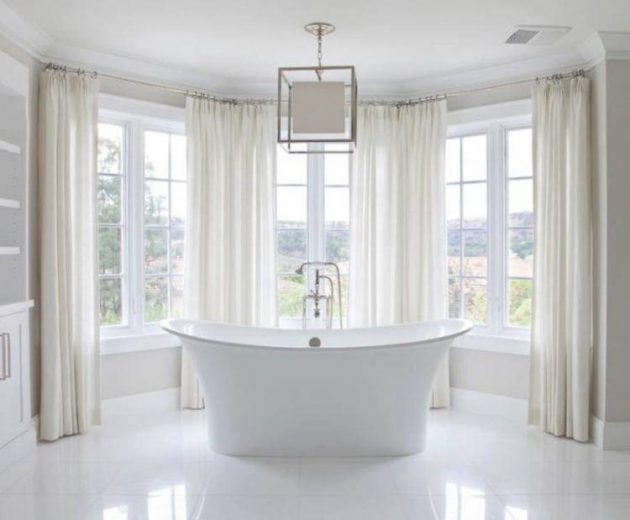 18 Inspirational Ideas For Choosing Properly Bathroom Window Curtai