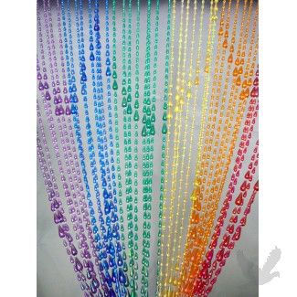 98 Best BEADED DOOR CURTAIN images | Beaded door curtains, Beaded .