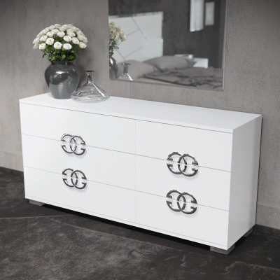 Dafne Double Dresser / Chest, Dressers and Chests, Bedroom Furnitu