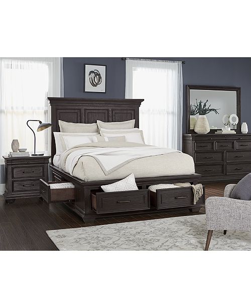 Furniture Hansen Storage Bedroom Furniture Collection, Created for .