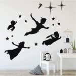 Amazon.com: Children's Room Wall Decor - Peter Pan Scene .