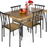 Amazon.com - Best Choice Products 5-Piece Metal and Wood Indoor .
