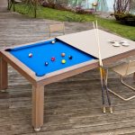 Vision Outdoor Pool Table w/Dining Top Option - Sawyer Twa