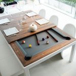 This Classy Dining Table Hides A Pool Table Underneath | Pool .