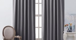 Amazon.com: NICETOWN Blackout Curtain Panels Window Draperies .