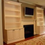 diy built ins around fireplace | Custom Made Traditional Painted .