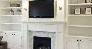 Pin by Adrienne Berg on living spaces | Fireplace built ins .