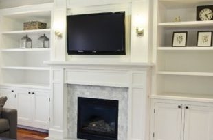 Pin by Adrienne Berg on living spaces | Fireplace built ins .