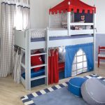 Knight's Castle Mid Sleeper Bed | Boys bedrooms, Toddler boys room .
