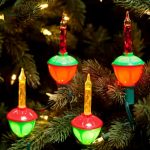 Traditional Christmas Bubble Light String | Vermont Country Sto