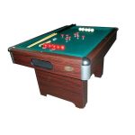 Berner Billiards 4.5' Slate Bumper Pool Table with Accessories .
