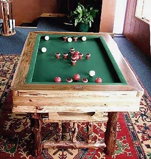 Bumper Pool Table | Bumper pool table, Bumper pool, Diy pool tab