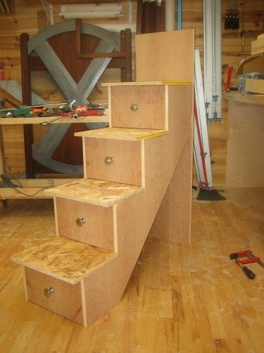 X-Men Bunk Bed #6: Building the Stairs and Installation | Diy bunk .