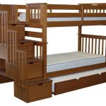 Bunk Beds Tall Twin Stairway Expresso | Twin Trundle $7