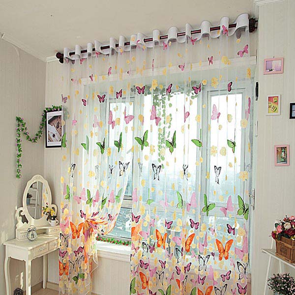 Butterfly Window Curtains