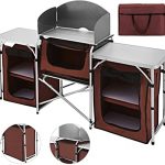 Amazon.com: Happybuy Portable Camping Kitchen Table .