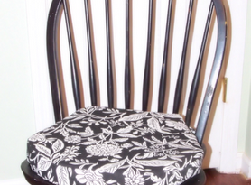 HomeSpunThreads: sewing | Diy chair cushions, Seat cushions diy .