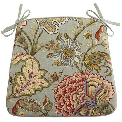 Dining Cushion - Blue Meadow | Dining room chair covers, Dining .