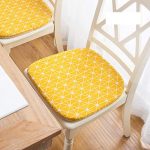 Amazon.com: Peacewish Dining Chair Pads Seat Cushions for Kitchen .