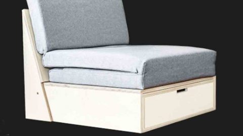 She Makes A Clever Multi-Functional Chaise Lounge, Bed, Or A .