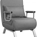 Amazon.com: Giantex Convertible Sofa Bed Sleeper Chair, 5 Position .