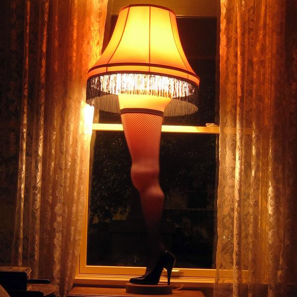 Christmas Story Leg Lamp