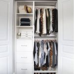 Small Reach-in Closet Organization Ideas | The Happy Hous