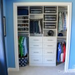 Small Reach-in Closet Organization Ideas | The Happy Hous