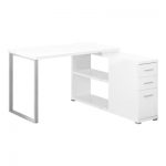 Corner White Desks at Lowes.c