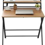 Amazon.com: Panfinggin 2-Style Folding Desk for Small Space, Home .