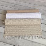 Rag rug washable Scandinavian rug cotton rug woven | Et