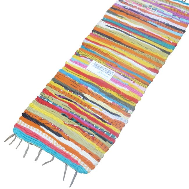 Chindi Cotton Rag Rugs Washable Designer Carpets Supplie