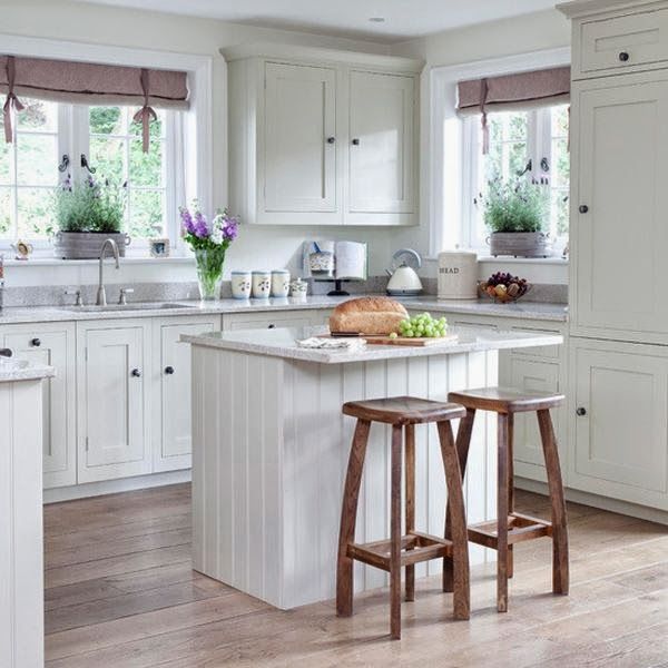White Cottage Farmhouse Kitchens - Country Kitchen Designs We Love .