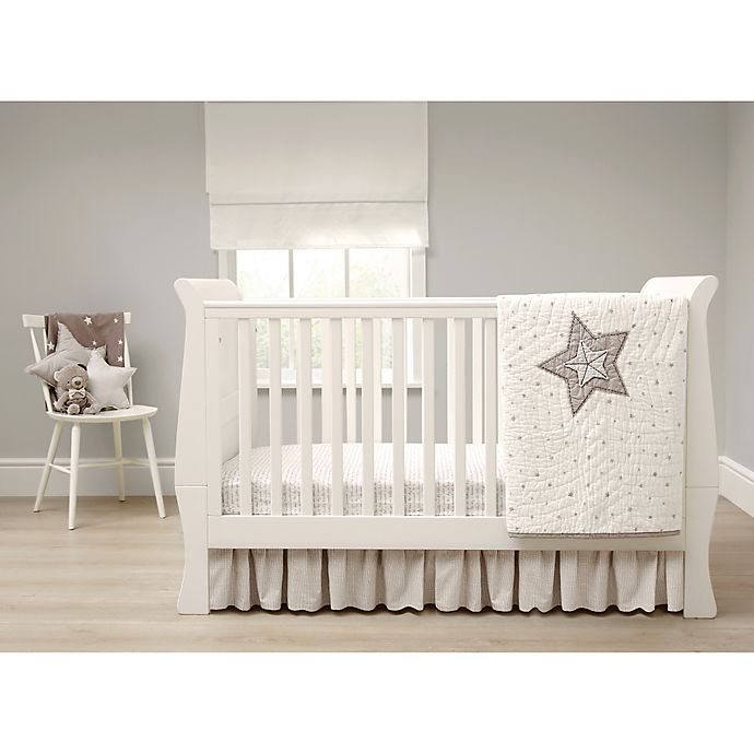 Mamas & Papas Millie & Boris 3-Piece Crib Bedding Set in Cream .