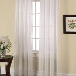 Miller Curtains Solunar Crushed Voile Insulating Sheer Curtain .