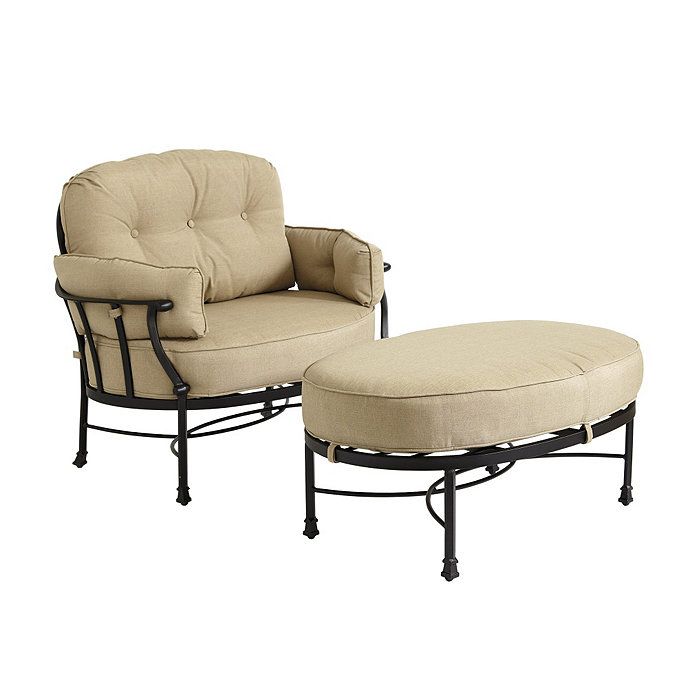 Amalfi Cuddle Chair & Ottoman with Cushions | Cuddle chair, Chair .