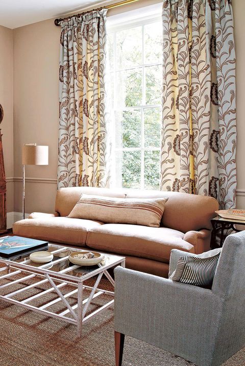 20 Best Living Room Curtain Ideas - Living Room Window Treatmen